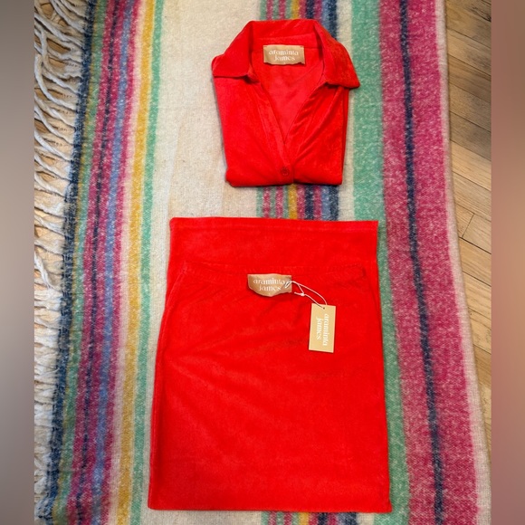 NWOT Araminta James BAILEY LONG SLEEVE CORAL - Picture 8 of 9